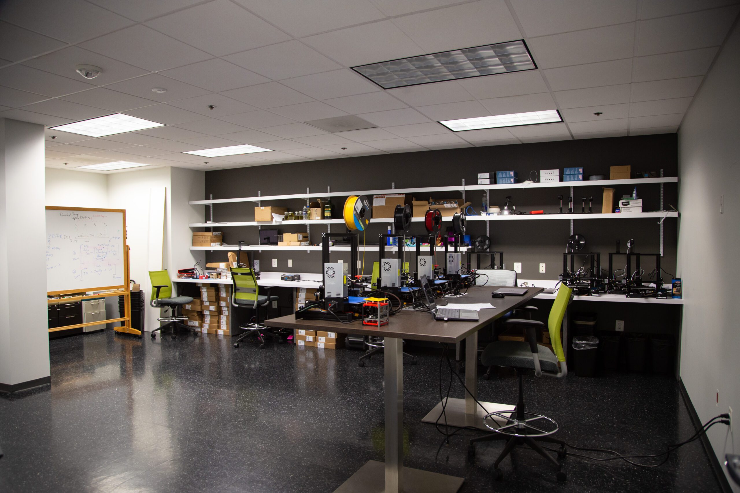 Photo of CASTLE's STEM lab, maker space