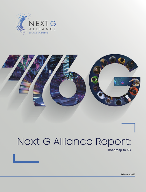 Image: Front Cover for the Next G Alliance Report. 6G